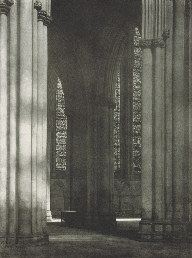 Frederick Evans - York Minster : Into the North Transept