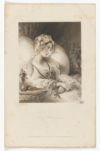 Henry R. Cook - Portrait de lady Walsingham