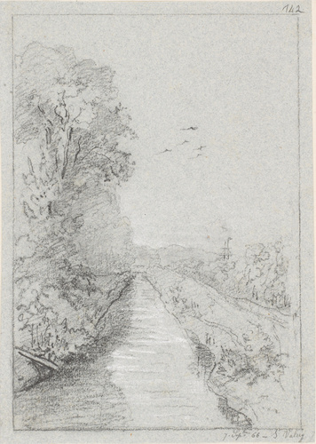 Louis Boitte - Saint-Valéry, vue de la rivière