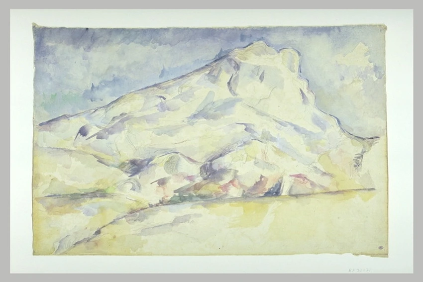 Paul Cézanne - La Montagne Sainte-Victoire