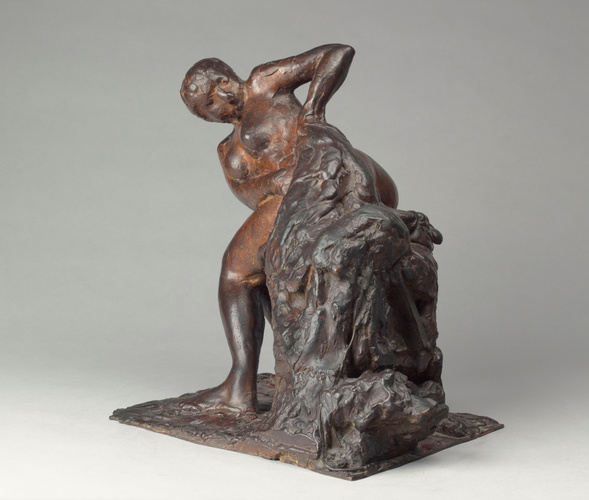 Edgar Degas - Femme assise s'essuyant la hanche gauche