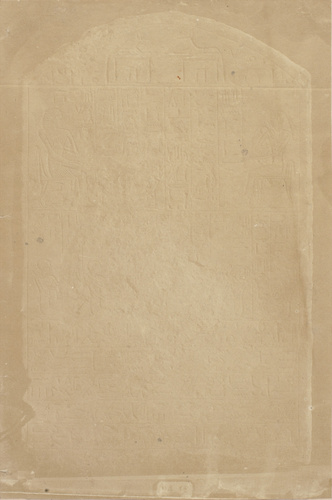 Théodule Devéria - Abydos, stèle