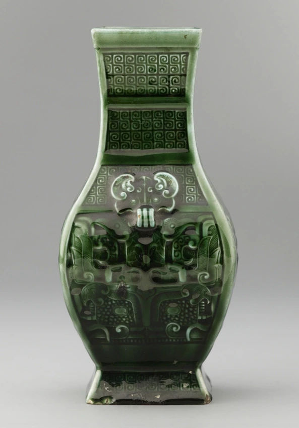 Théodore Deck - Vase à décor chinois