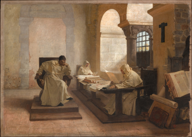Jean-Paul Laurens - Les Hommes du Saint-Office