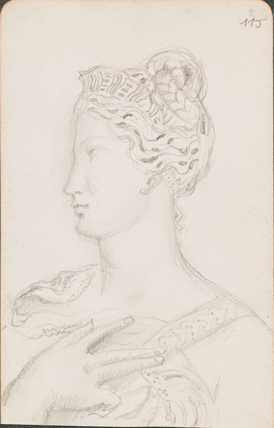 Louis Boitte - Buste féminin