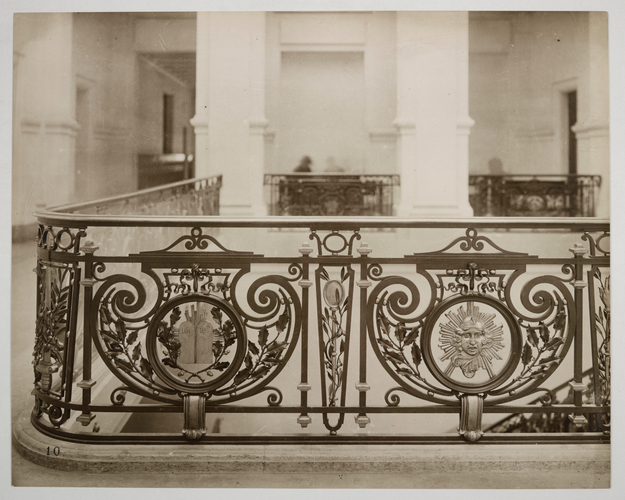 Chevojon - Paris, Palais de Justice, balustrade