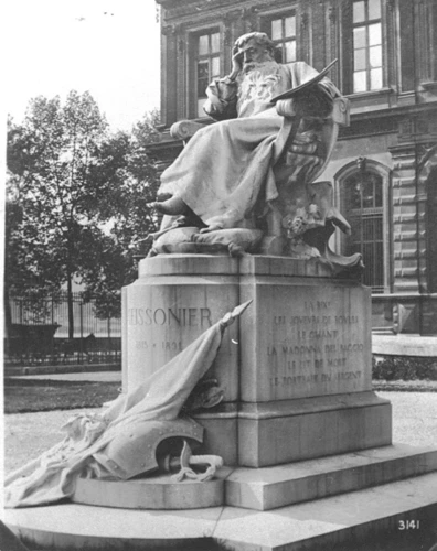 Antonin Mercié - Monument à Meissonier