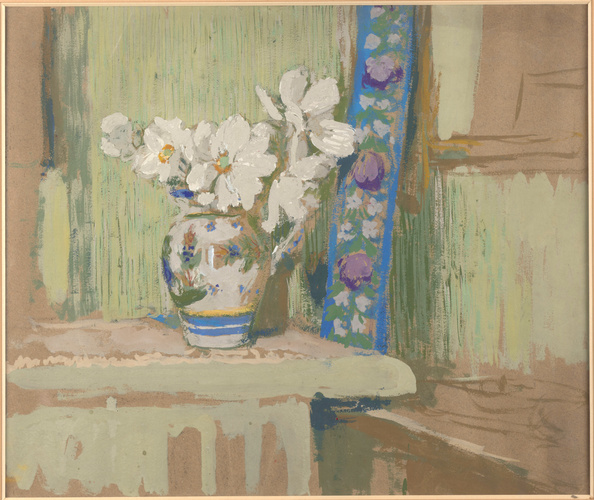 Edouard Vuillard - Bouquet d'anémones blanches