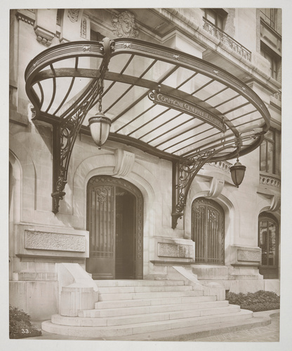 Chevojon - Paris, Compagnie Générale d'Electricité, 54 rue de la Boétie, perron ...