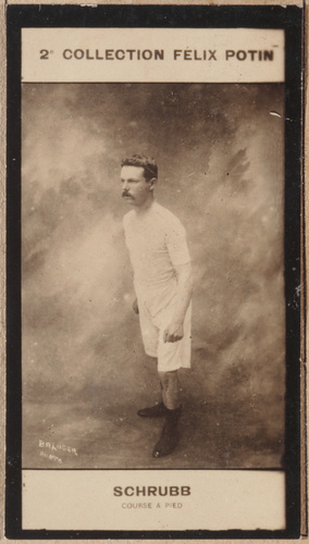 Maurice Branger - Alfred Shrubb, course à pied