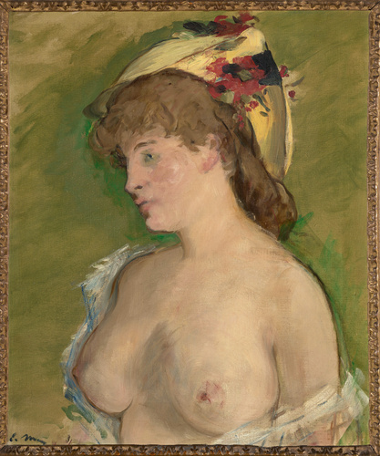 Edouard Manet - La Blonde aux seins nus