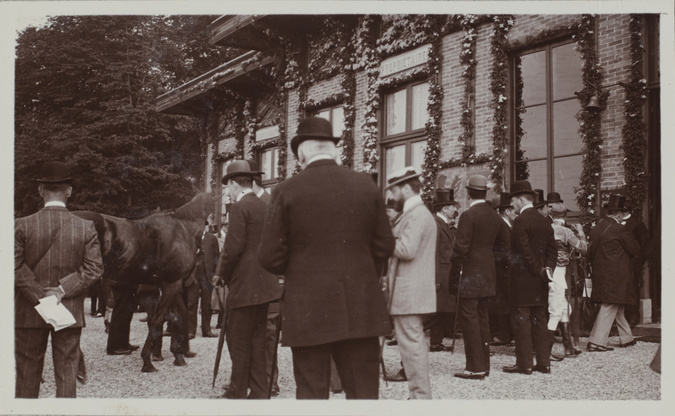 Anonyme - Le Prix de Diane à Chantilly