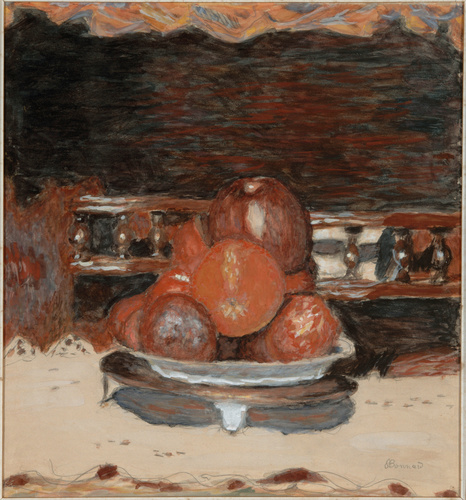 Pierre Bonnard - Fruits : harmonie foncée