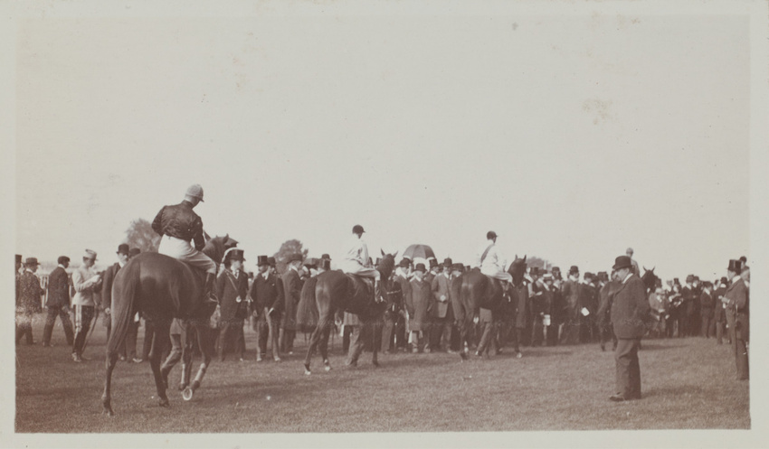 Anonyme - Le Prix de Diane à Chantilly