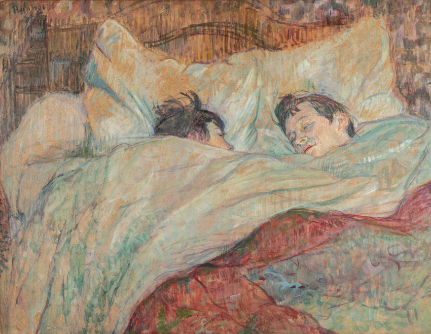 Henri de Toulouse-Lautrec - Le Lit