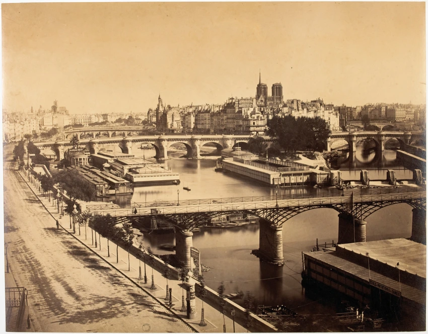 Panorama de Paris, vers le Pont-Neuf - Gustave Le Gray
