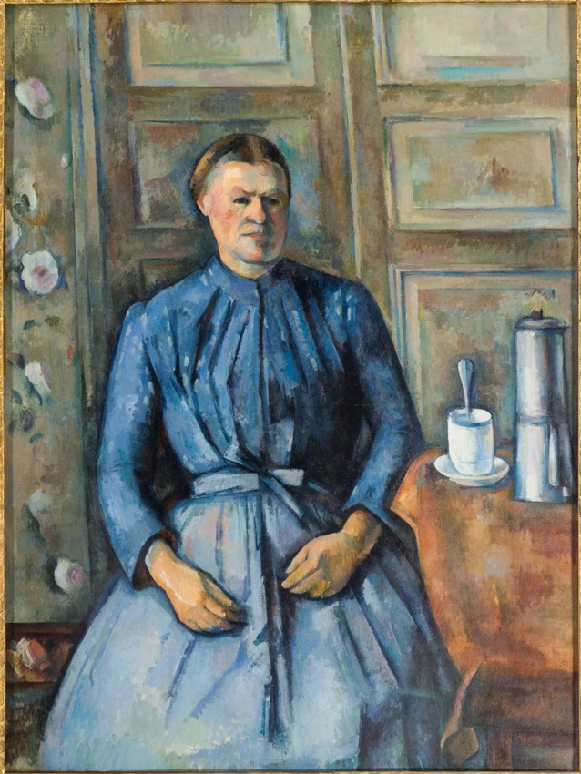Paul Cézanne - La Femme à la cafetière