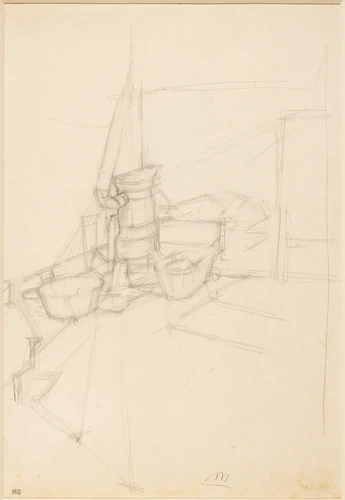 Alberto Giacometti - Le Poêle dans l'atelier