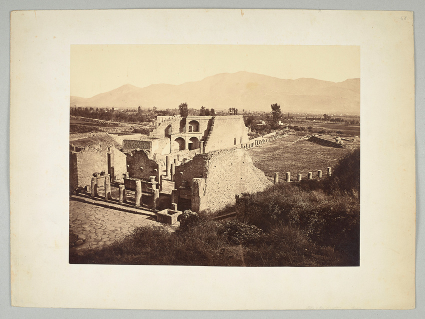 Anonyme - Vue de ruines