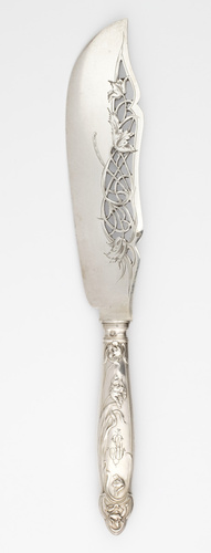 Eugène Coupri - Couvert de service à poisson : couteau