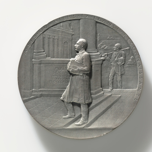 Médaille D'Honneur Travail & Prévoyance Sociale Par Oscar Roty - Bronze 1913