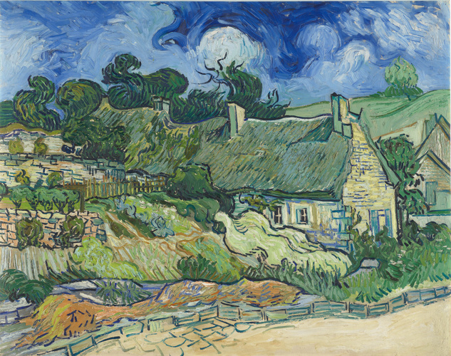 Chaumes de Cordeville à Auvers-sur-Oise - Vincent van Gogh | Musée