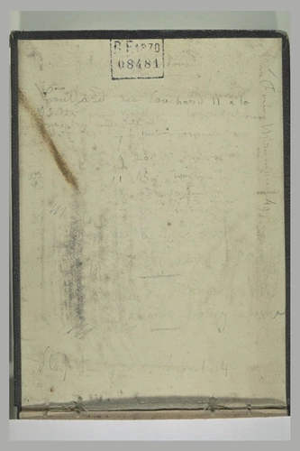 Adolphe-Félix Cals - Notes manuscrites
