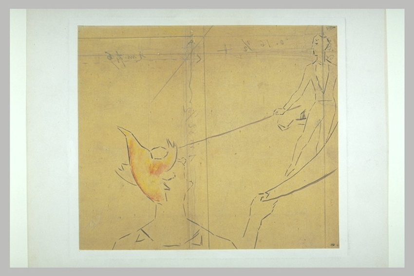 Georges Seurat - Etudes pour le clown et l'écuyer du Cirque