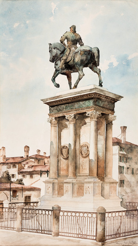 Victor Laloux - Vue du condottiere Bartolomeo Colleoni