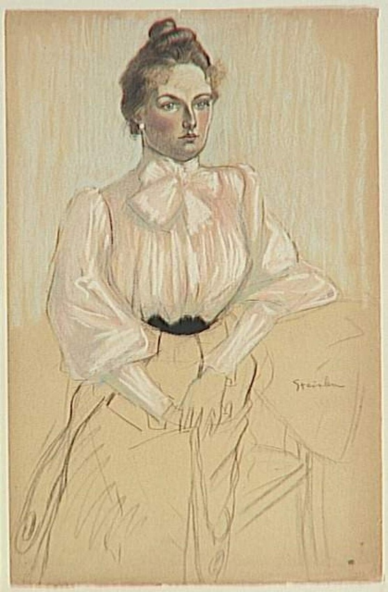 Théophile Alexandre Steinlen - Femme assise dans un fauteuil