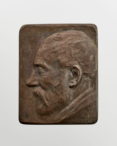 Firmin Michelet - Homme de profil gauche