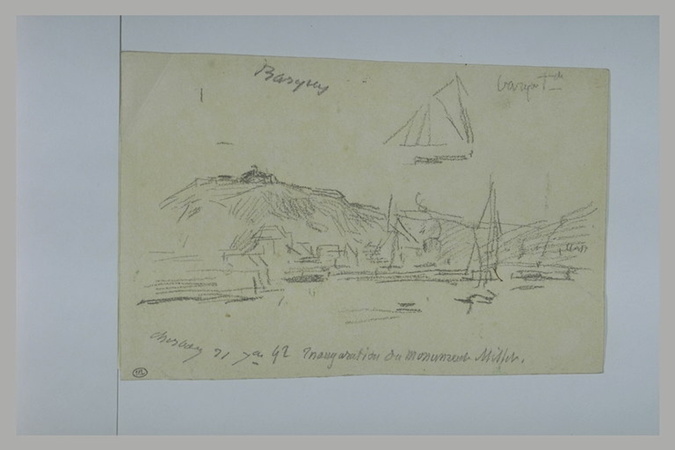 Eugene Boudin、【La Rade de Villefranche】 La rade de Villefranche by | Eugène BOUDIN | buy art online