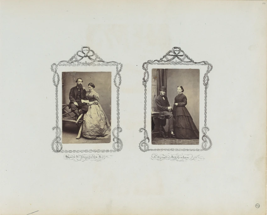 Georgiana Louisa Berkeley - Major & Mrs Edward Clerk , Sir Reginald & Miss Graha...