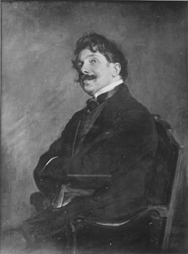 Portrait de Paul Adam - Jacques-Emile Blanche