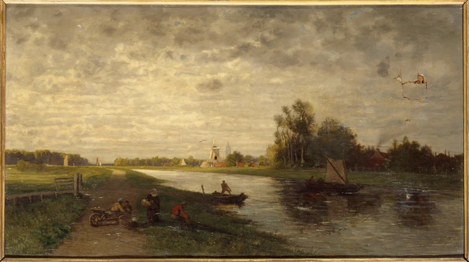 Auguste Anastasi - Canal de Delft
