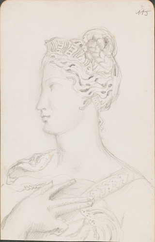 Louis Boitte - Buste féminin