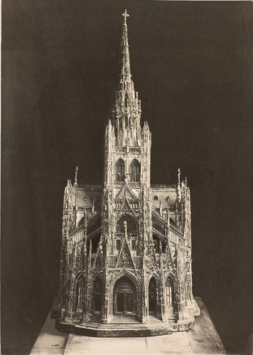 Anonyme - Maquette de l'église Saint-Maclou, Rouen