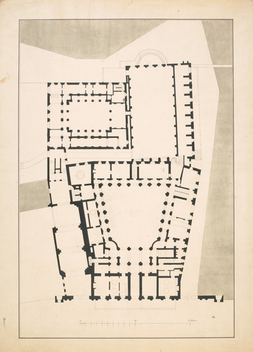 Juste Lisch - Plan d'un bâtiment