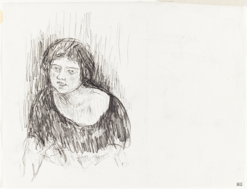 Pierre Bonnard - Portrait de femme en buste