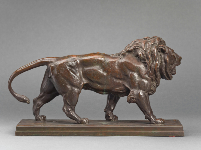 Antoine-Louis Barye - Lion marchant