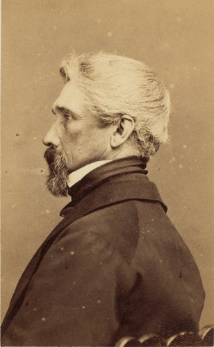 André Adolphe Eugène Disdéri - Portrait de Désiré Lebel, de profil
