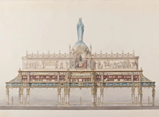 Emile Reiber - Bibliothèque monumentale pour le Vatican