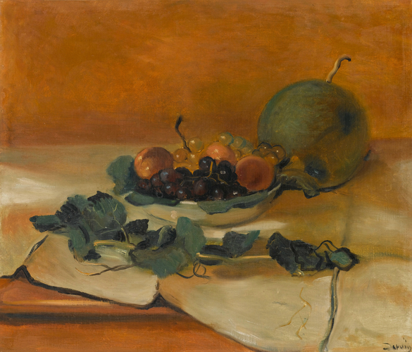 André Derain - Melon et fruits}