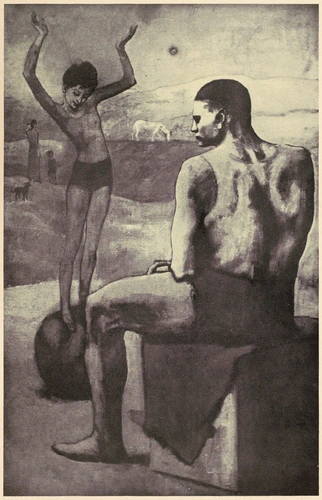 Anonyme - "The Wandering Acrobats", by Pablo Picasso