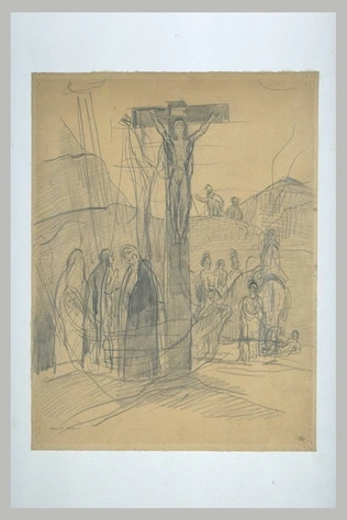 La Crucifixion - Odilon Redon