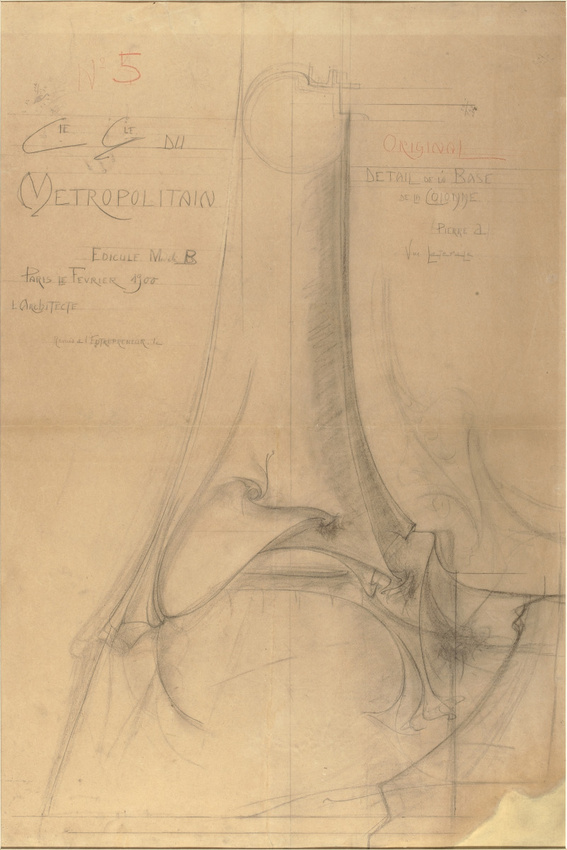 Hector Guimard - Paris, Le Métropolitain