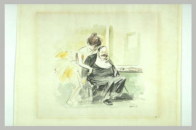 Jean-Louis Forain - La danseuse et son ami