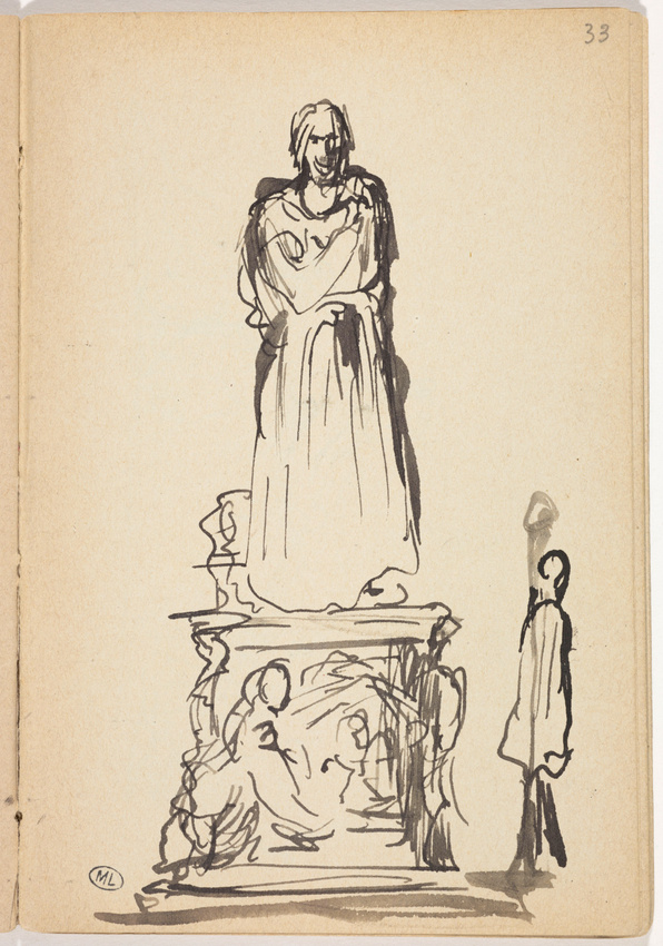 Henri Chapu - Projet de groupe sculpté
