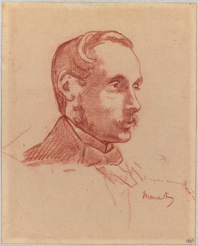 Edouard Manet - Portrait de Roudier