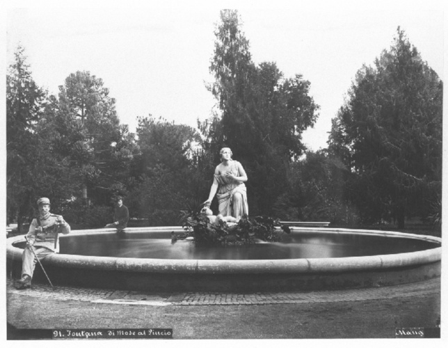 Fontana di mose al Pincio